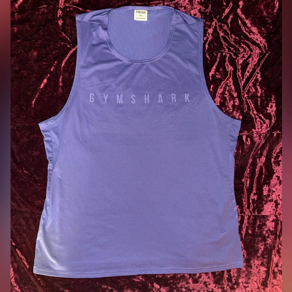 Gymshark Unisex Women’s size XXL Purple Relaxed Sleeveless Athletic Top